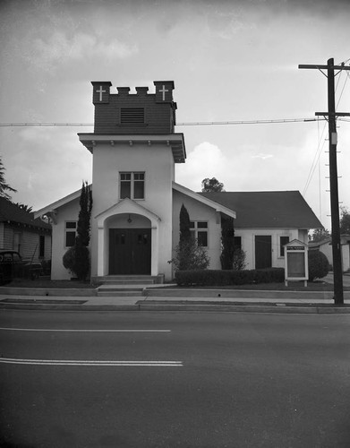 Exterior of church, Los Angeles