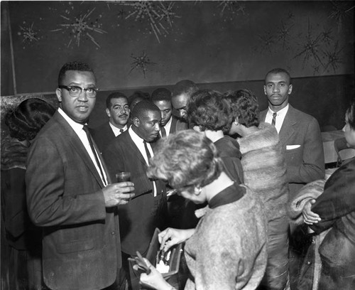 Audience at event, Los Angeles, 1961