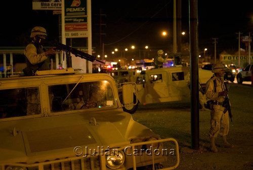 Military, Juárez, 2007