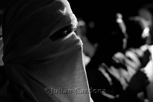 Police protest, Juárez, 2008