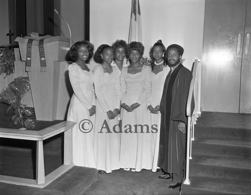 Group portrait, Los Angeles, 1974