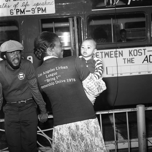 Urban League Membership Drive, Los Angeles, 1978