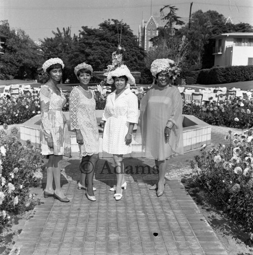 Four women, Los Angeles, 1968