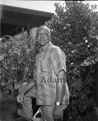 Portrait of a man, Los Angeles, 1967