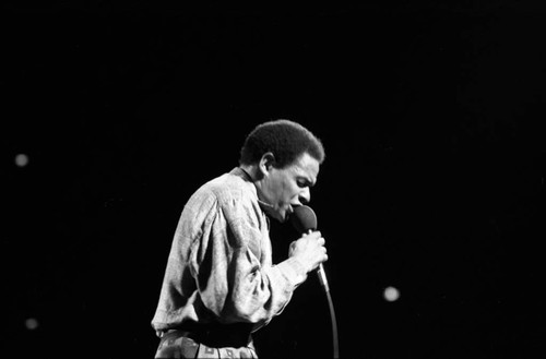 Al Jarreau performing at the 11th Annual Black Radio Exclusive Conference, Los Angeles, 1987