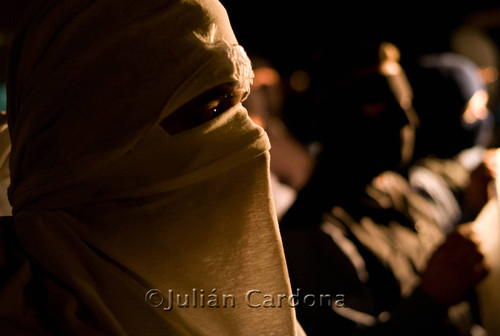 Police protest, Juárez, 2008