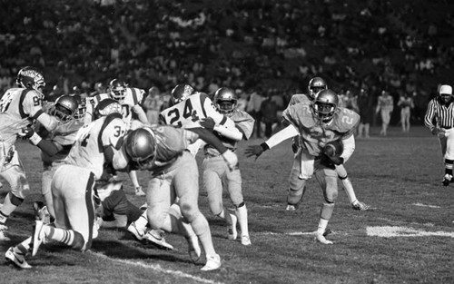 Football Players, Los Angeles, 1982