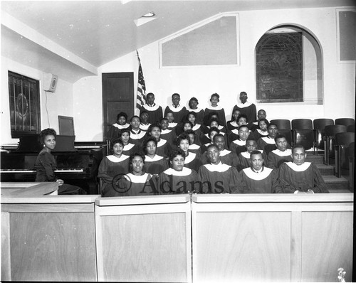 Church Choir, Los Angeles, ca. 1955