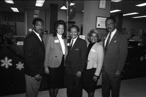 Carlton Jenkins and Frank Snowden in an Office, Los Angeles