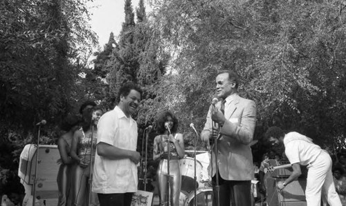 Harry Belafonte Accepts Award, Los Angeles, 1983