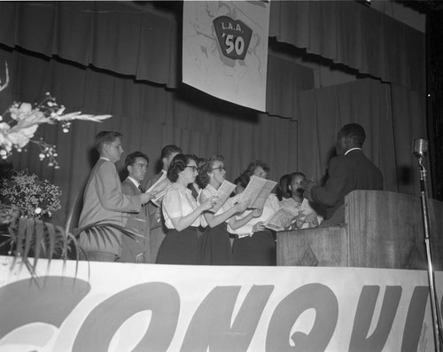 Singers L.A., Los Angeles, 1950