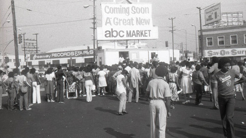 ABC Market employee recruitment, Los Angeles, 1983