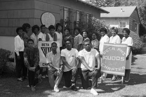 Beta Phi Sorority House, Los Angeles, 1985