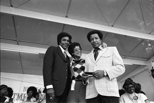 Frank Holoman and Don Marshall, Los Angeles, 1973