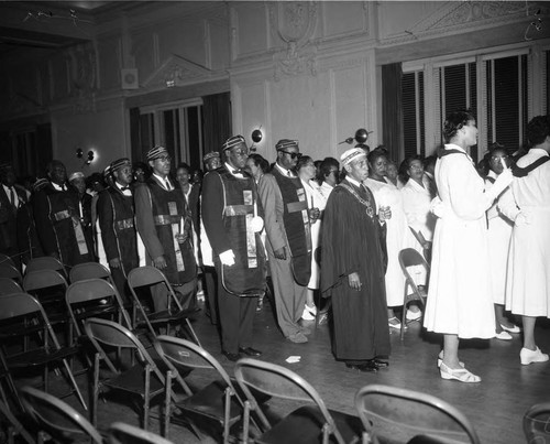 Scottish Rite Masons, Los Angeles, 1960