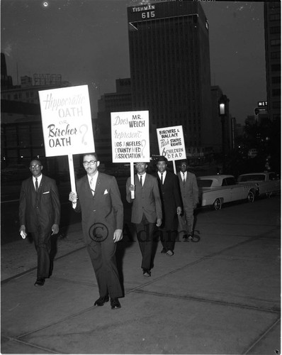 Protest, Los Angeles, 1963