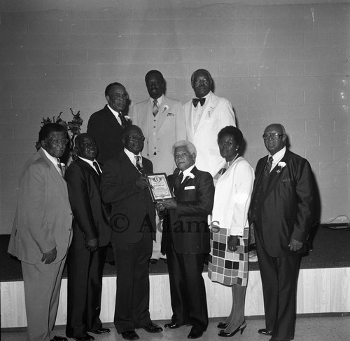 NAACP Award, Los Angeles, 1984