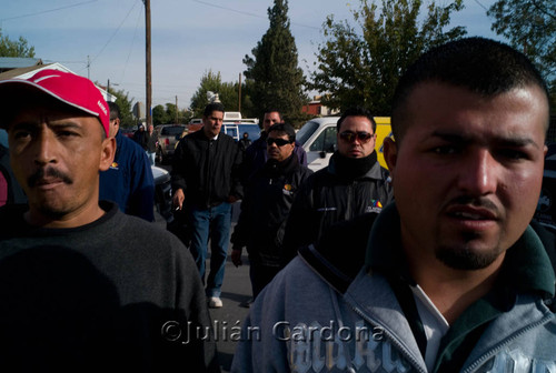 Rodriguez cime scene, Juárez, 2008