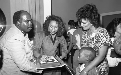 Sickle Cell Radiothon, Los Angeles, 1987