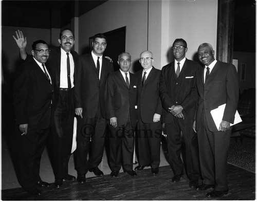 Group portrait, Los Angeles, 1962