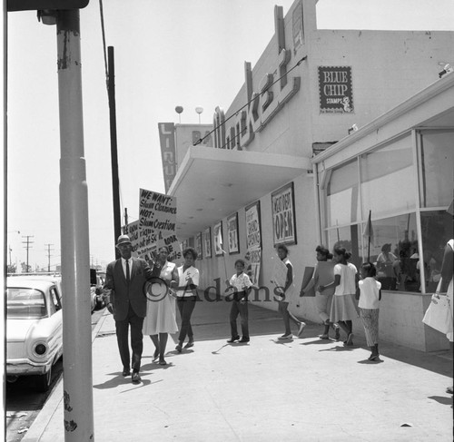 Protest, Los Angeles, 1963