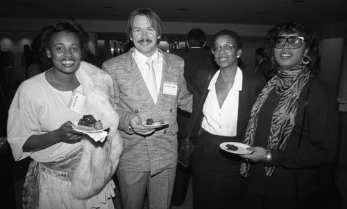 American Bar Association event group portrait, Los Angeles, 1990