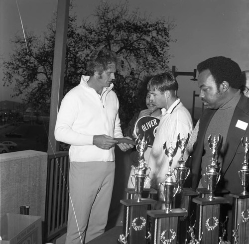 Tennis event, Los Angeles, 1992