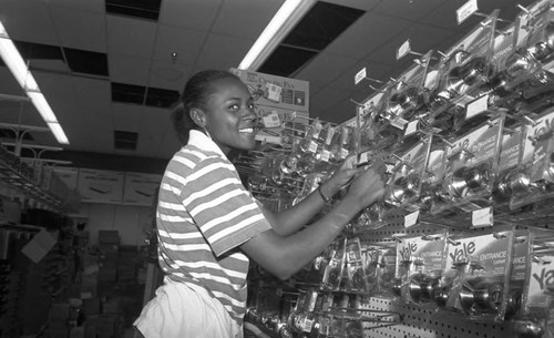 Store opening, Los Angeles, 1990