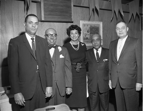 Luncheon with Lindsay, Los Angeles, 1963