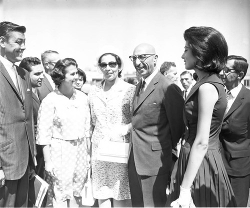 King and Queen of Afghanistan, Los Angeles, 1963