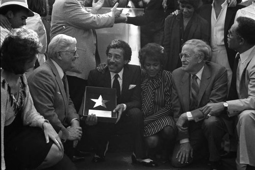 Smokey Robinson, Hollywood Walk of Fame, Los Angeles, 1983