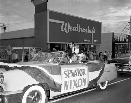 Senator Nixon car, Los Angeles