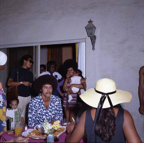 Berry Gordy house party, Los Angeles