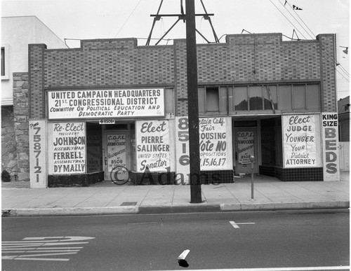 United Campaign, Los Angeles, 1964