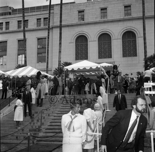 Event at City Hall, Los Angeles, 1983