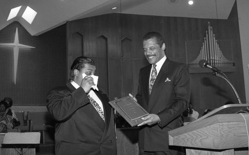 Bernard Parks and D.J. Rogers, Los Angeles, 1993