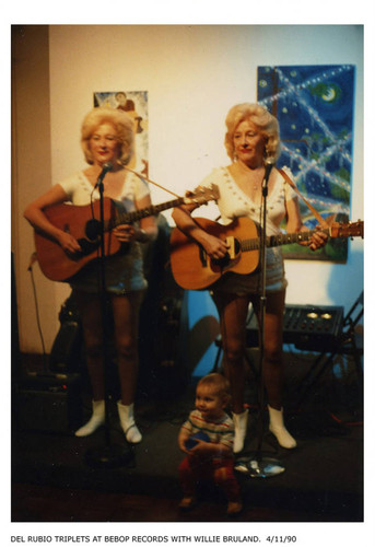 The Del Rubio Triplets, 1990 — Calisphere