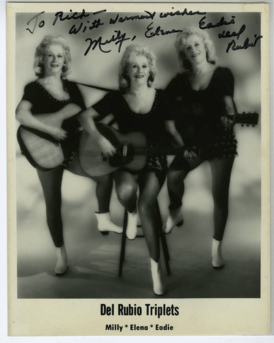 Del Rubio Triplets — Calisphere