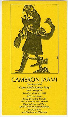 Jaami, Cameron, Invitation, 1989 March 25