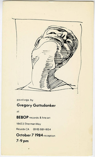 Gottsdanker, Gregory, Invitation, 1984 October 7