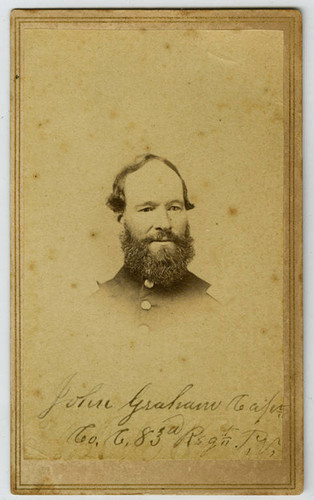 Portrait of Capt. John Graham, ca. 1861