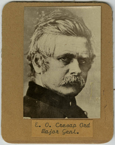 Photograph of E. O. Cresap Ord, ca. 1861