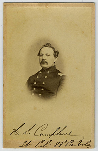 Portrait of Lt. Col. H.S. Campbell, ca. 1861