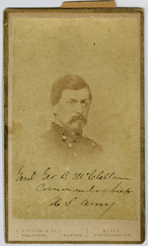 Portrait of Gen. George B. McClellan, ca. 1861