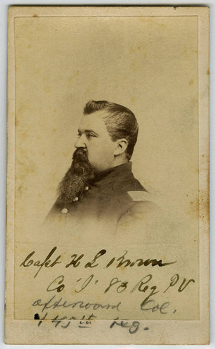 Portrait of Capt. H.L. Brown, ca. 1861