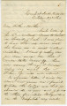 Letter from John Sell to His Parents, 1861 October 29