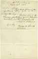 Military dispatch from John A. McClemand to General E.A. Carran, 1863 April 14