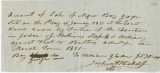 Bill of sale for purchase of female slaves