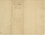 Bill of sale for Sarah
