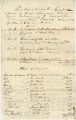 Receipt for hire of slaves